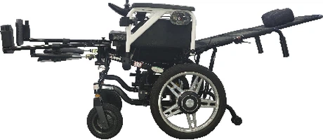 Auto Adjustable Aluminum Electric Wheelchair