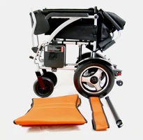 Foldable Electric Wheelchair With Dual Motor