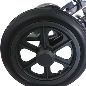 Compact Foldable Aluminum Wheelchair