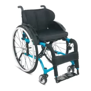 Adjustable Aluminum Wheelchair With Anti-Tip