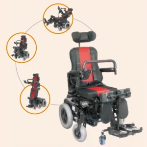 Adjustable Lead Battery Electric Wheelchair