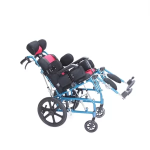 Aluminium Frame Nylon Cerebral Palsy Wheelchair