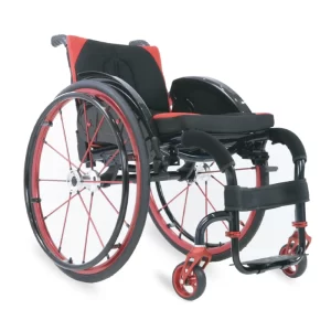 Aluminum Sport Wheelchair With Liquid Coating