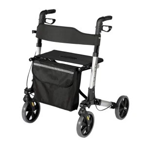 Convenient Rolling Walker With Bag