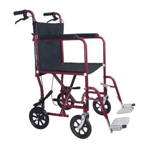 Durable Steel Transport Chair For Reliable Transfer