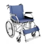 Durable Steel Wheelchair With PVC Wheels