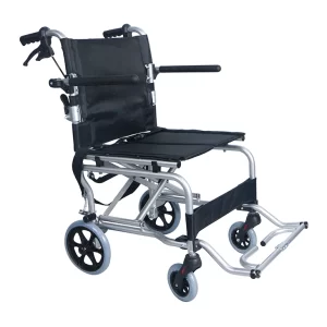 Flip-Back Armrest Child Transport Wheelchair