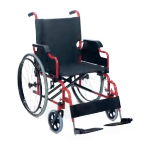 Flip-Up Armrest Steel Wheelchair