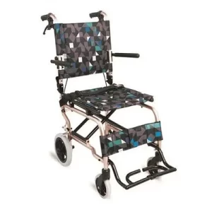 Lightweight Aluminum Transport Wheelchair