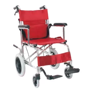 Lightweight Aluminum Wheelchair With Flip Footrests