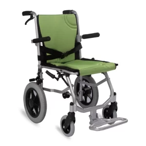 Lightweight Wheelchair With Pneumatic Rear Wheels