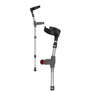 Mobile Elbow Crutches With Double Adjustment