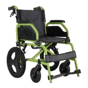 PU Wheel Wheelchair With United Brakes