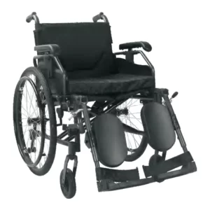 Portable Aluminum Wheelchair With Adjustments