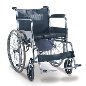 Removable Seat Panel Wheelchair For Seniors