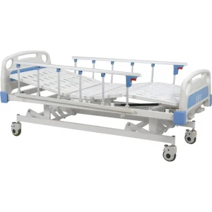Strong Steel Manual Medical Care Bed