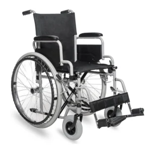 Wheelchair With Fabric Seat And Backrest