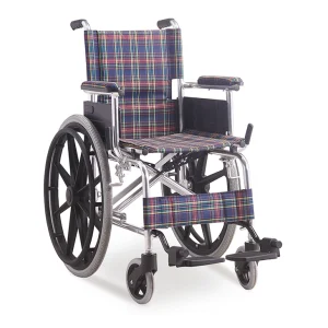 Wheelchair With Pneumatic Mag Rear Wheels