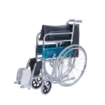 Chromed Steel Frame Wheelchair