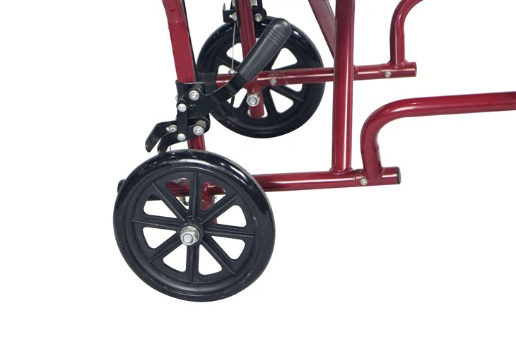 Durable Steel Transport Chair For Reliable Transfer