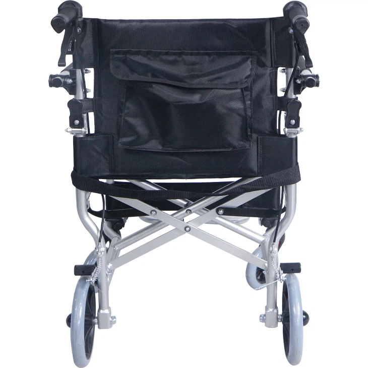 Flip-Back Armrest Child Transport Wheelchair