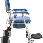 Lightweight Foldable Wheeled Toilet Chair