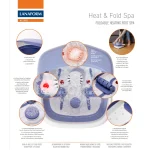 Heat & Fold Spa - Heated & foldable foot bath